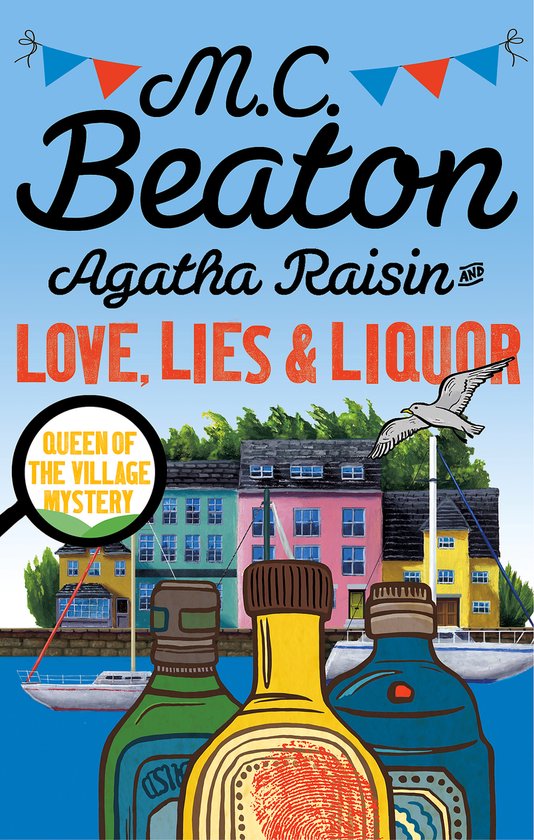 Agatha Raisin17- Agatha Raisin and Love, Lies and Liquor - cover
