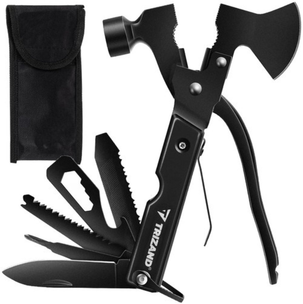 17-in-1 Outdoor Multitool - Bijl - Zaag - Hamer - Schroevendraaier