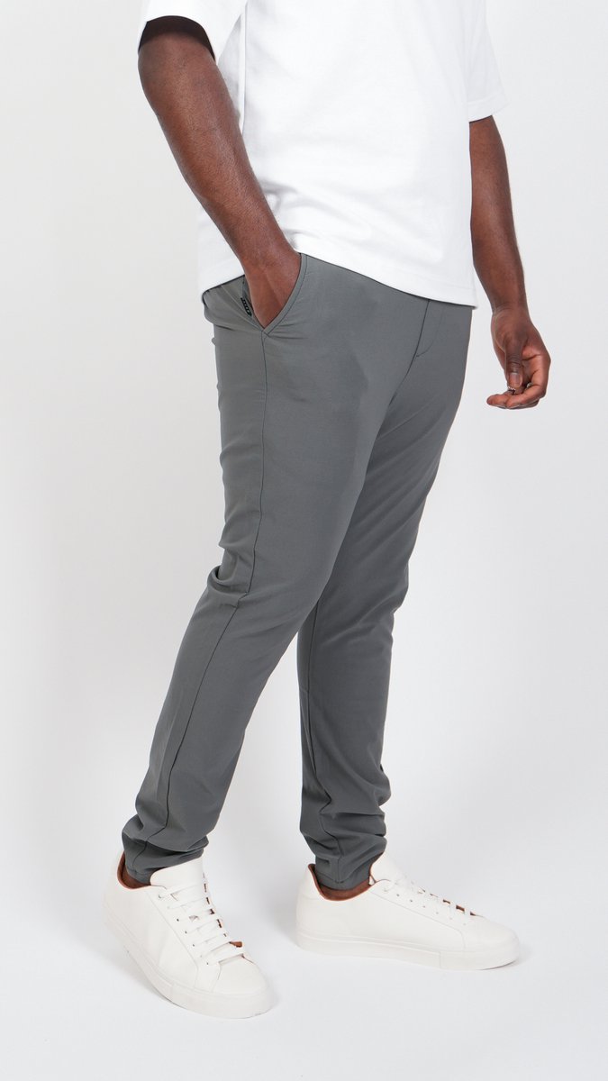 BASKO AURA - BROEK - DONKERGRIJS - MAAT XL