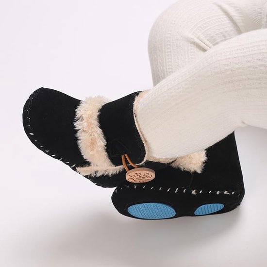 Warme sneeuwlaarzen voor baby's - Zachte zool fleece laarsjes voor de eerste stapjes van Merkloos — afbeelding 2