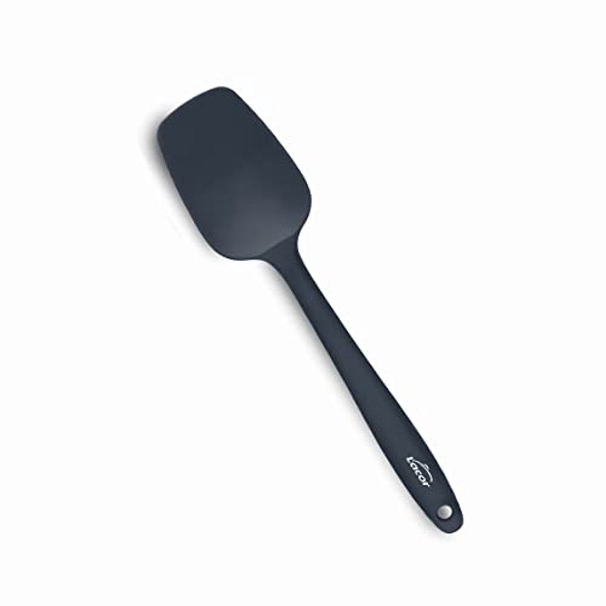 Grijze Siliconen Kooklepel - Ergonomische Keukengerei met Antiaanbaklaag en Vaatwasmachinebestendig