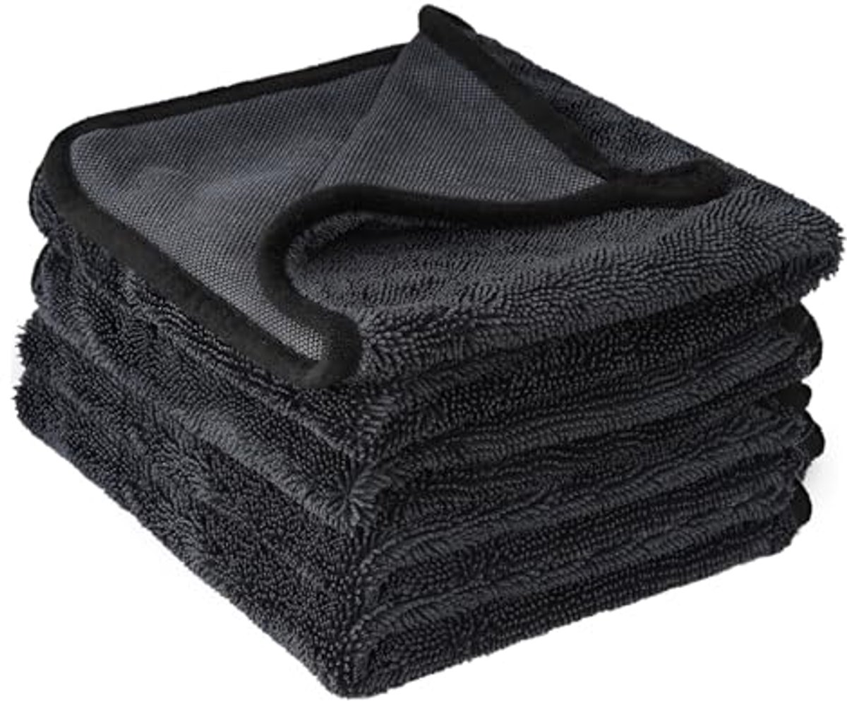 XXL Droogdoek 40 x 60 cm - Microvezeldoek voor Douche en Badkamer - 4 Stuks