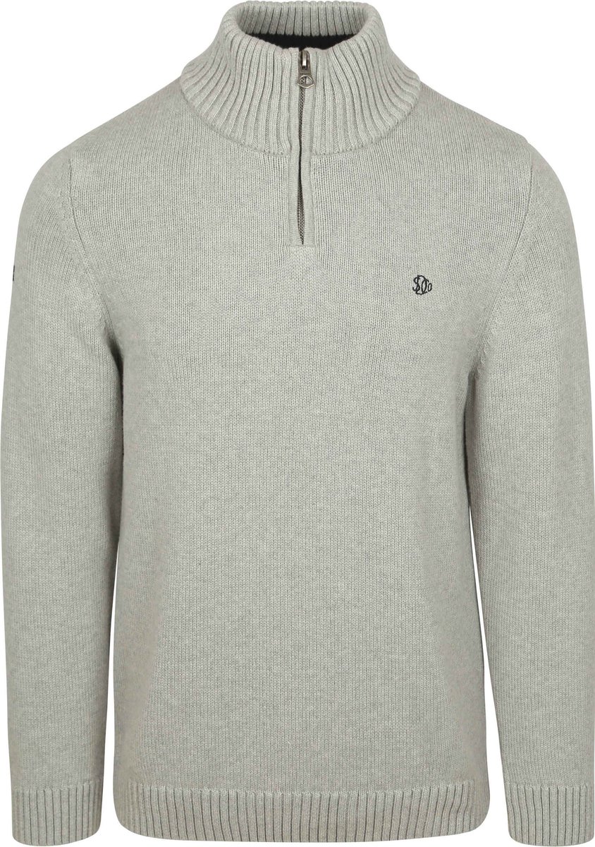 Superdry Half Zip Trui Heavy 3XL Heren Schipperstrui Grijs