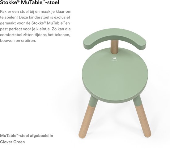Stokke® MuTable™ stoel V2 Storm Grey van Stokke — afbeelding 4