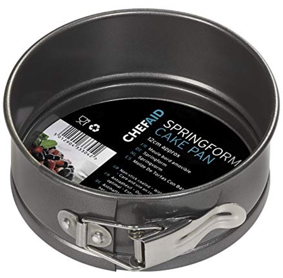 Ronde Springvorm 12cm - Anti-aanbak, Afneembare Bodem, Vaatwasser- en Vriezerbestendig