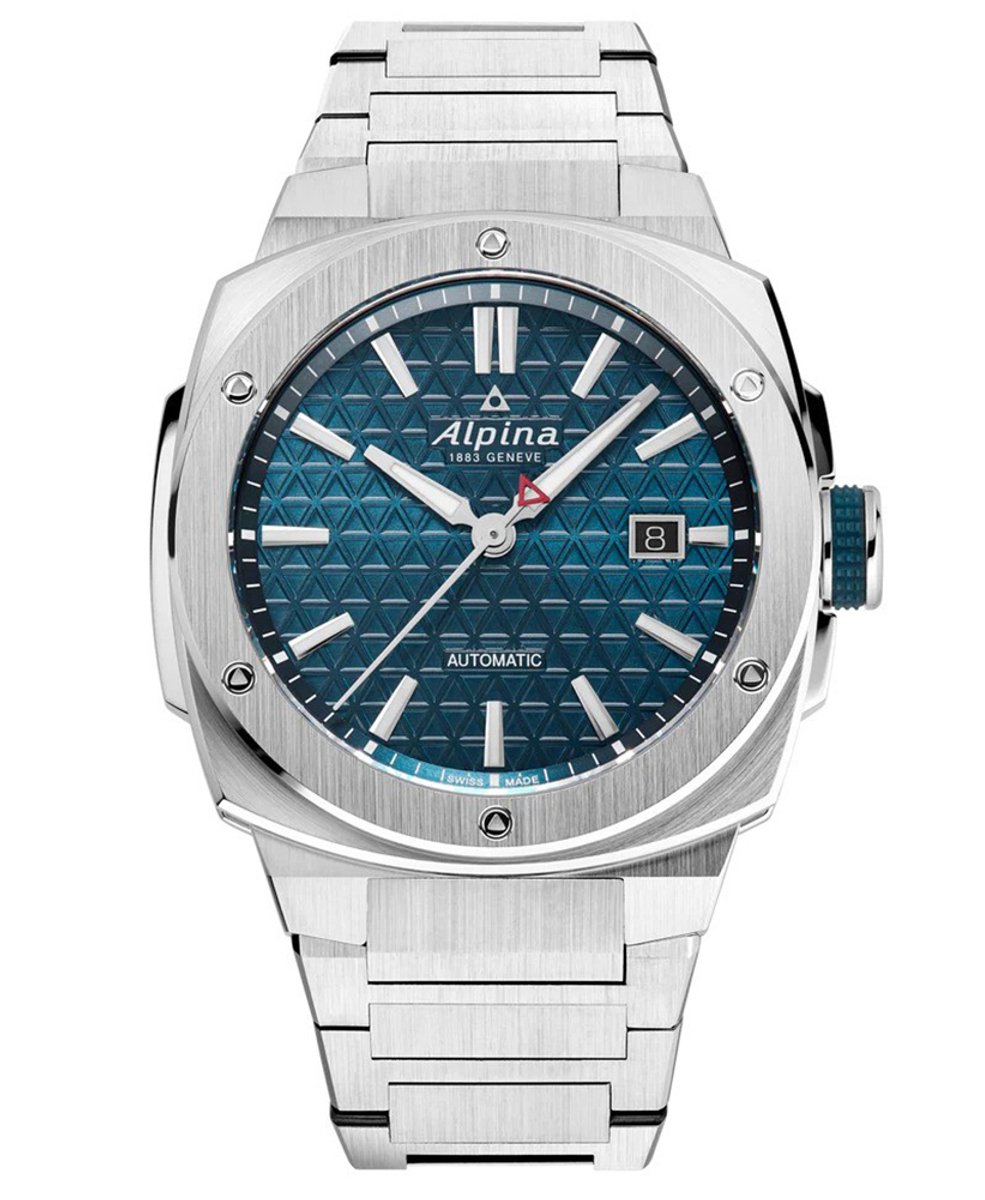 Alpina Alpiner Extreme Automatic AL-525TB4AE6B Horloge - Staal - Zilverkleurig - Ø 43 mm