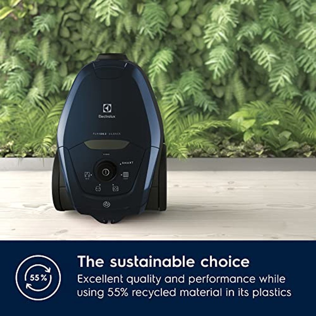 Stofzuiger met zak, 600 W, AeroPro aanzuigsysteem, 2 borstels, 3-in-1 accessoires