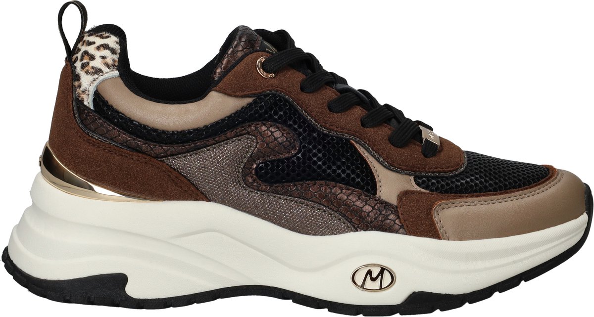 Mexx Sneaker Palma Ora Taupe/black Dames - Maat 40