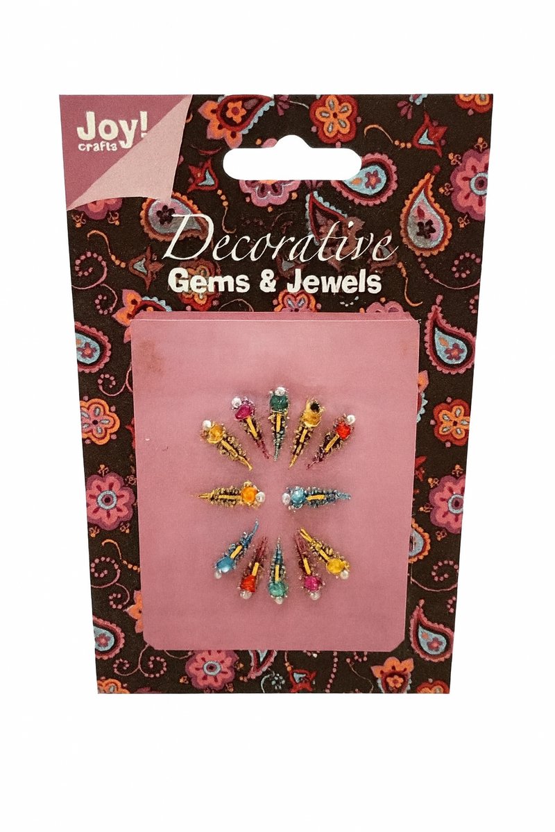 JoyCrafts Decoratieve Stickers Diamanten & Juwelen – Zelfklevend - Set 22