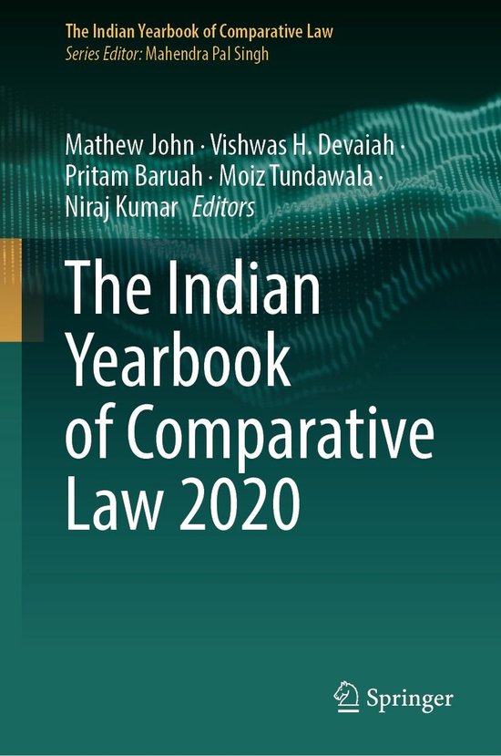 Law and Criminology (R0) - The Indian Yearbook of Comparativ ... - cover