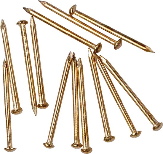 Allecto plus - Clous en Messing à tête ronde (25 mm), 300 pièces ...