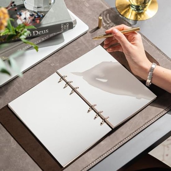Online Bullet Journal gestippeld A5 met elastische band