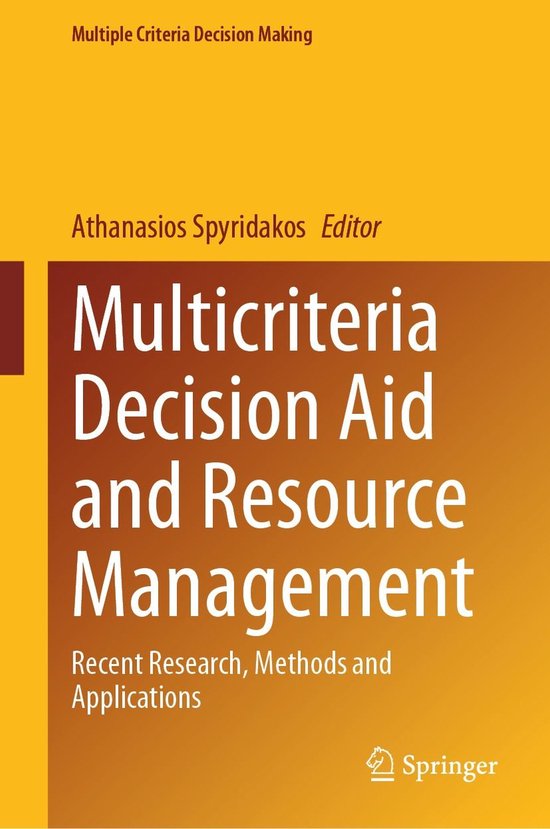 Economics and Finance (R0) - Multicriteria Decision Aid and  ... - cover