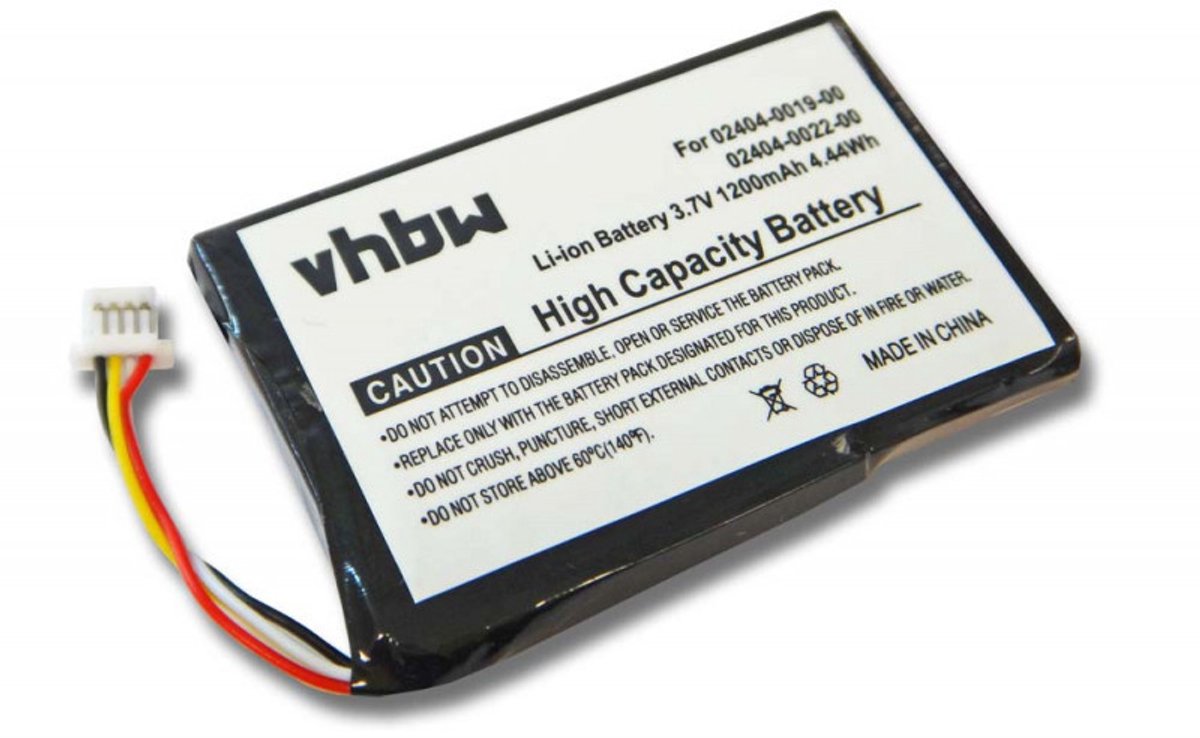Camera accu compatibel met Cisco Flip - vervangt 02404-0019-00 en 02404-0022-00 / 1200 mAh