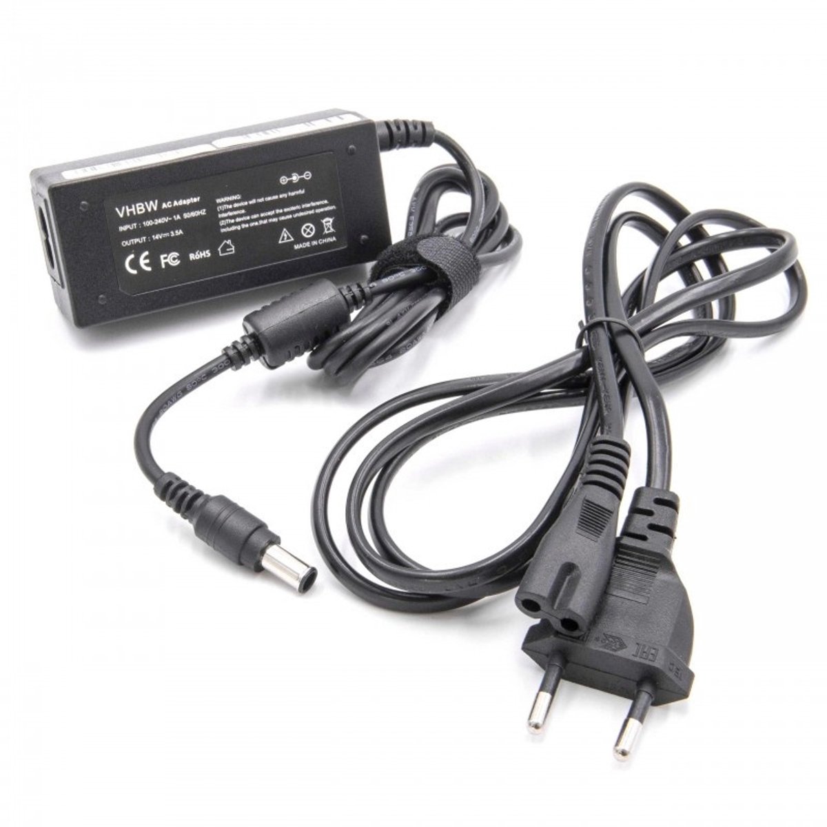 Monitor voedingsadapter 14V / 3,5A / 49W - 6,5mm x 4,4mm (met pin)