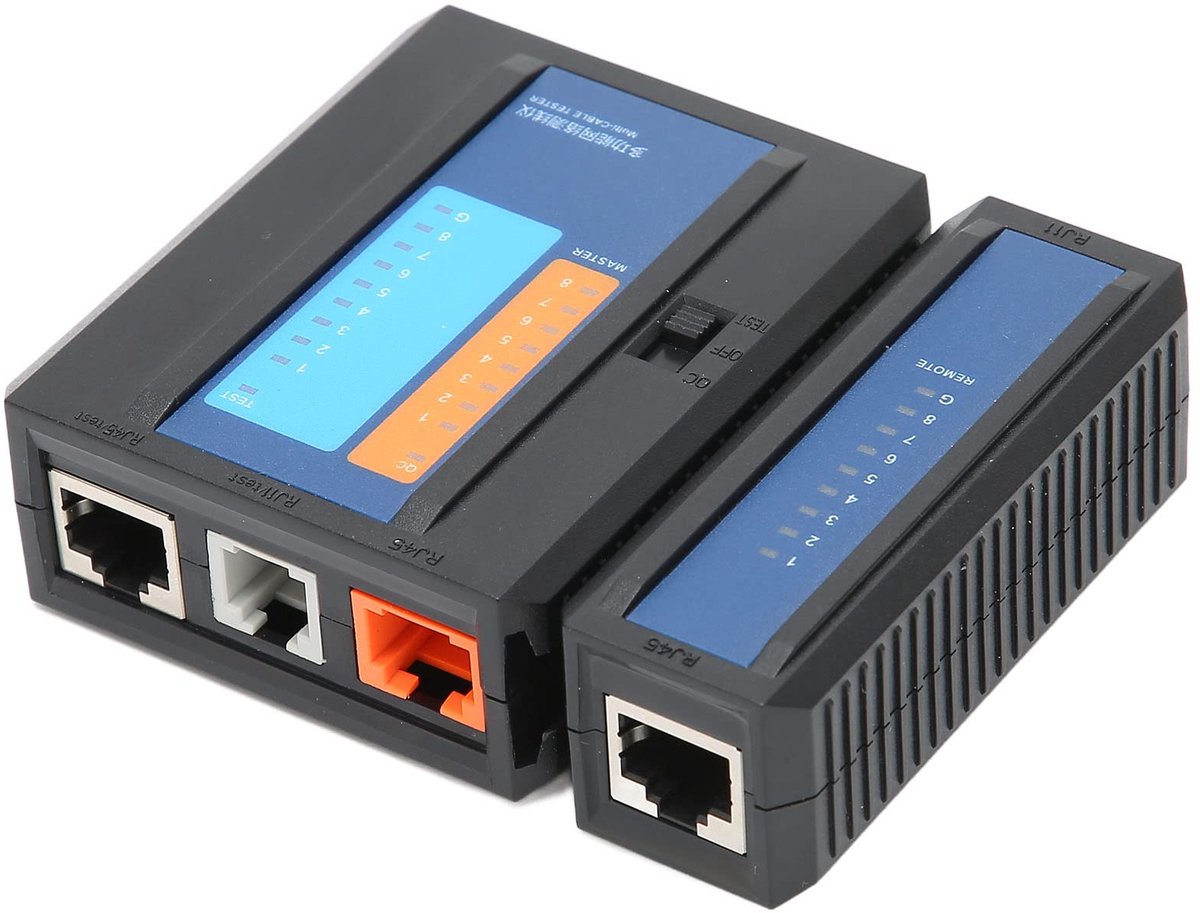 Multifunctionele RJ45 Netwerk Kabel Tester Tool voor RJ11 RJ12 CAT5 CAT6 CAT7 CAT8