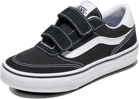 Chaussures pour femmes unisexes VANS Brooklyn Ls V en cuir Zwart VN000DBRBA2