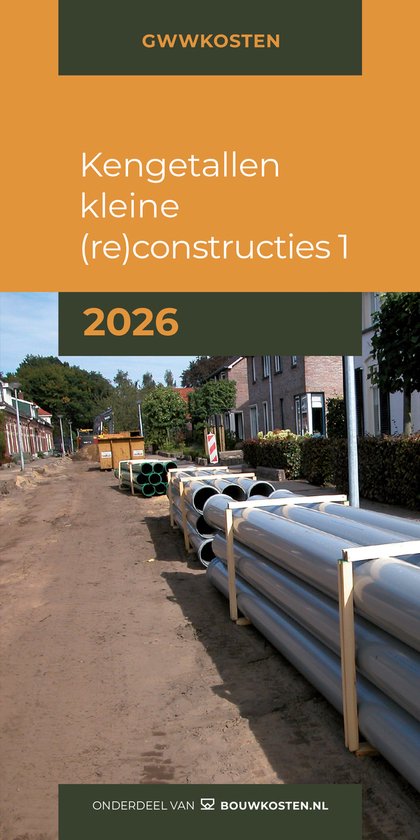 GWW kengetallenzakboekjes - Kengetallen kleine (re)construct ... - cover