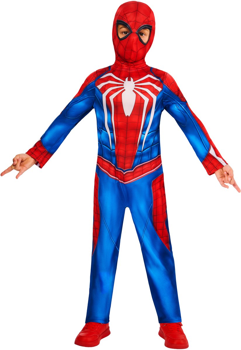 Spider-Man Gamerverse Kinderkostuum - Rubies - Maat 5-6 Jaar
