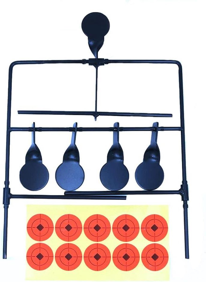 Allecto plus - Zelf Resetten Doel voor Indoor en Outdoor Schietoefeningen met Pellets