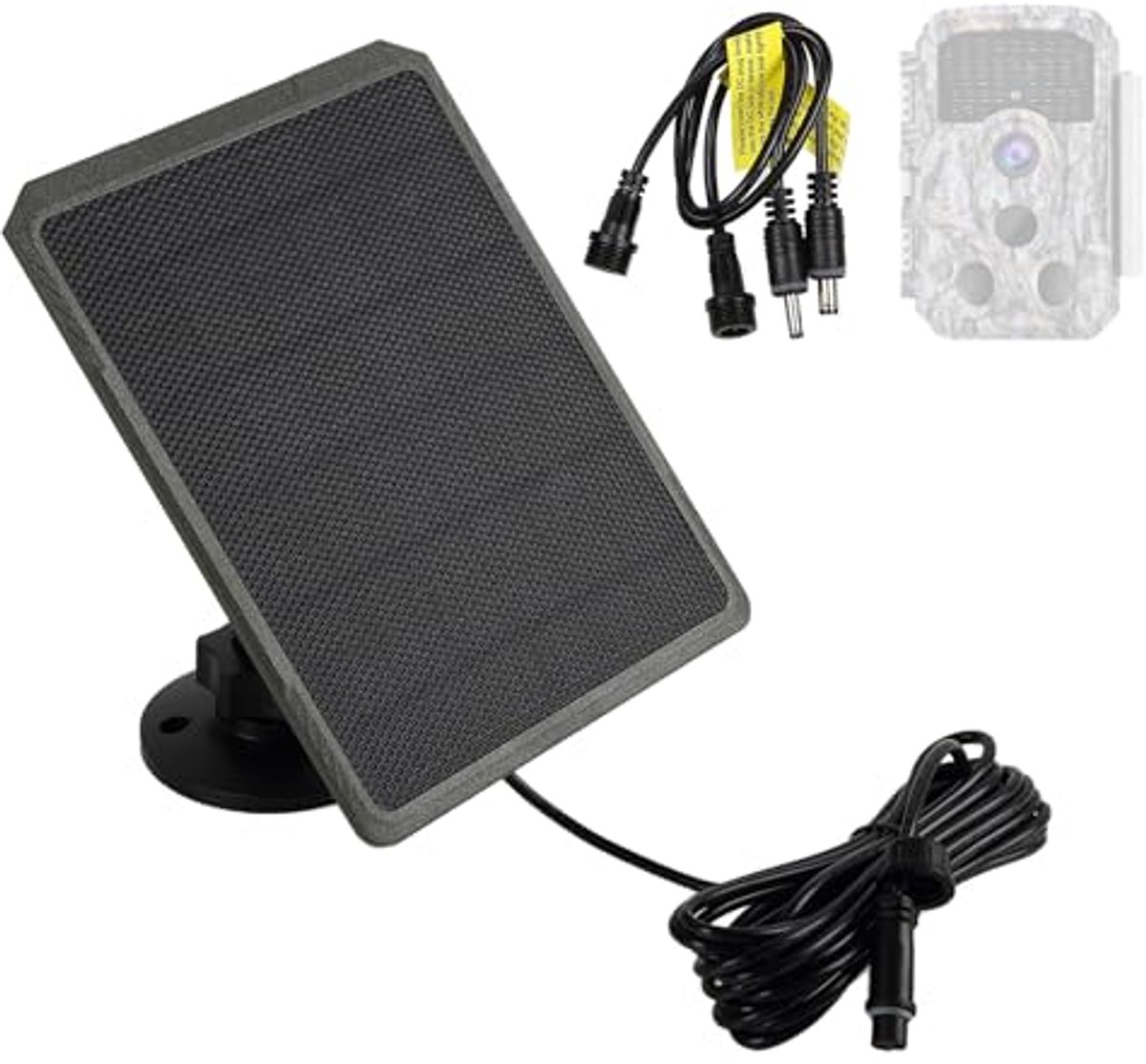 Draagbare Trail Camera Zonnepaneel 6V 9V 12V met 5200mAh Oplaadbare Lithium Batterij - IP65 Waterdicht voor Wildlife Camera's en Beveiligingscamera's