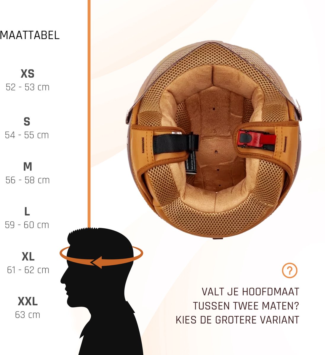 BEON Design Luxe Scooterhelm - Mint Groen - L - Jethelm met Vizier - Motorhelm - Geschikt voor Vespa, Scooter, Brommer, Motor en Snorfiets – foto 3
