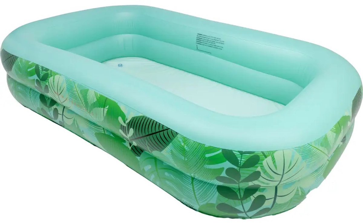 Swim Essentials | Groen Opblaas Zwembad 211 x 132 x 46 cm