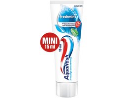 Aquafresh - Tandpasta Fresh & Minty Mini - 3 x 15 ml - Voordeelverpakking