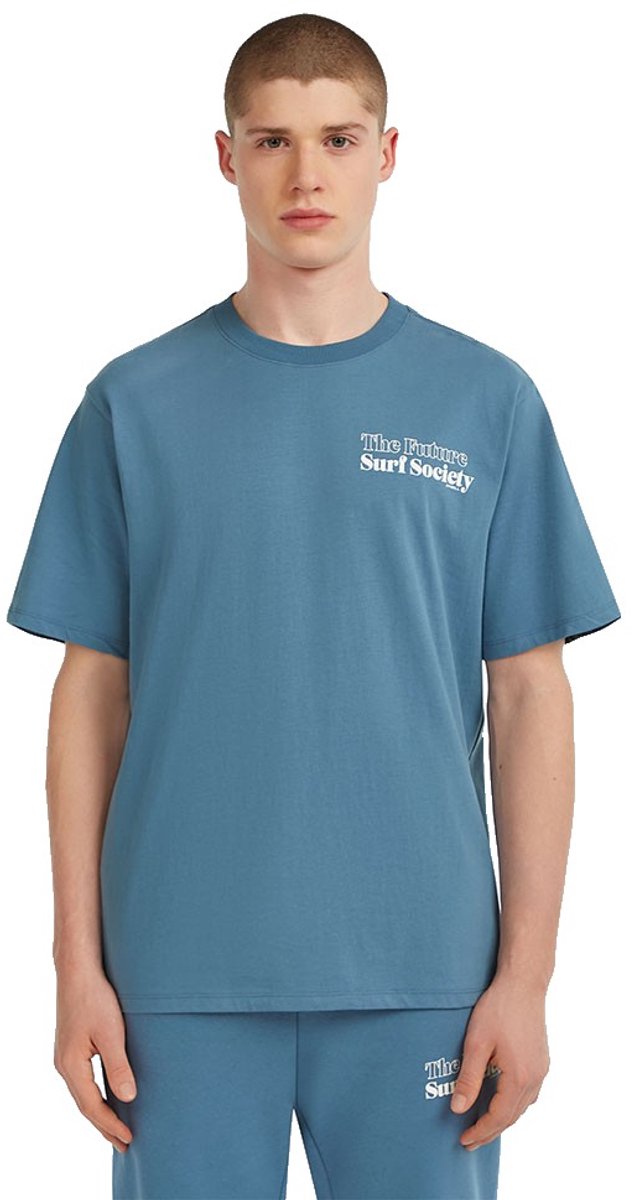 O´neill The Future Surf Society T-shirt Met Korte Mouwen M Man Blauw