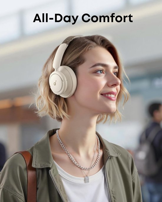Soundcore by Anker Q30 Bluetooth-hoofdtelefoon, hybride actieve