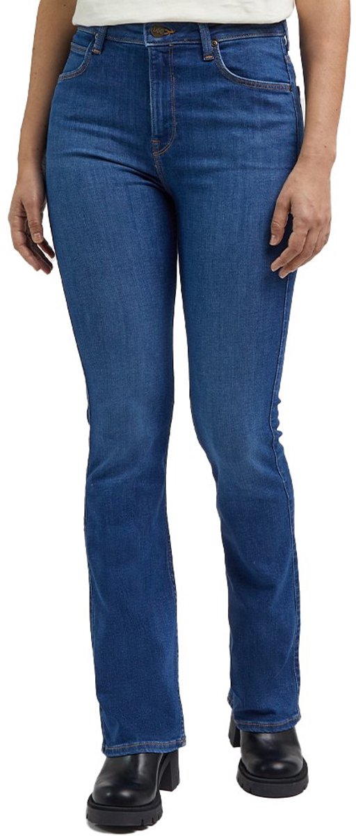 Lee Breese Bootcut Fit Spijkerbroek 33 33 Vrouw Azure Wave