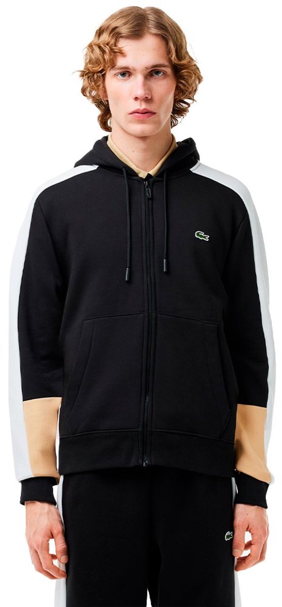 Lacoste Sh1301 Hoodie M Man Zwart