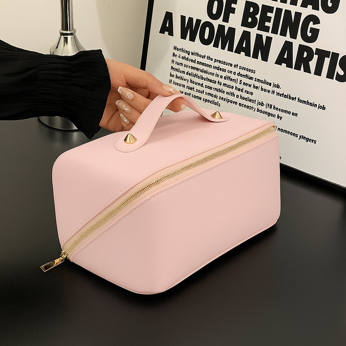 Make-uptas voor vrouwen, kleine make-uptas, waterdichte en