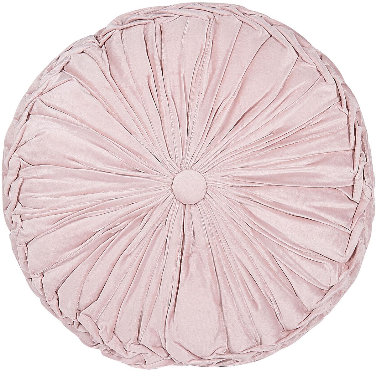 UDALA - Sierkussen - Pastelroze - 40 x 40 cm - Polyester