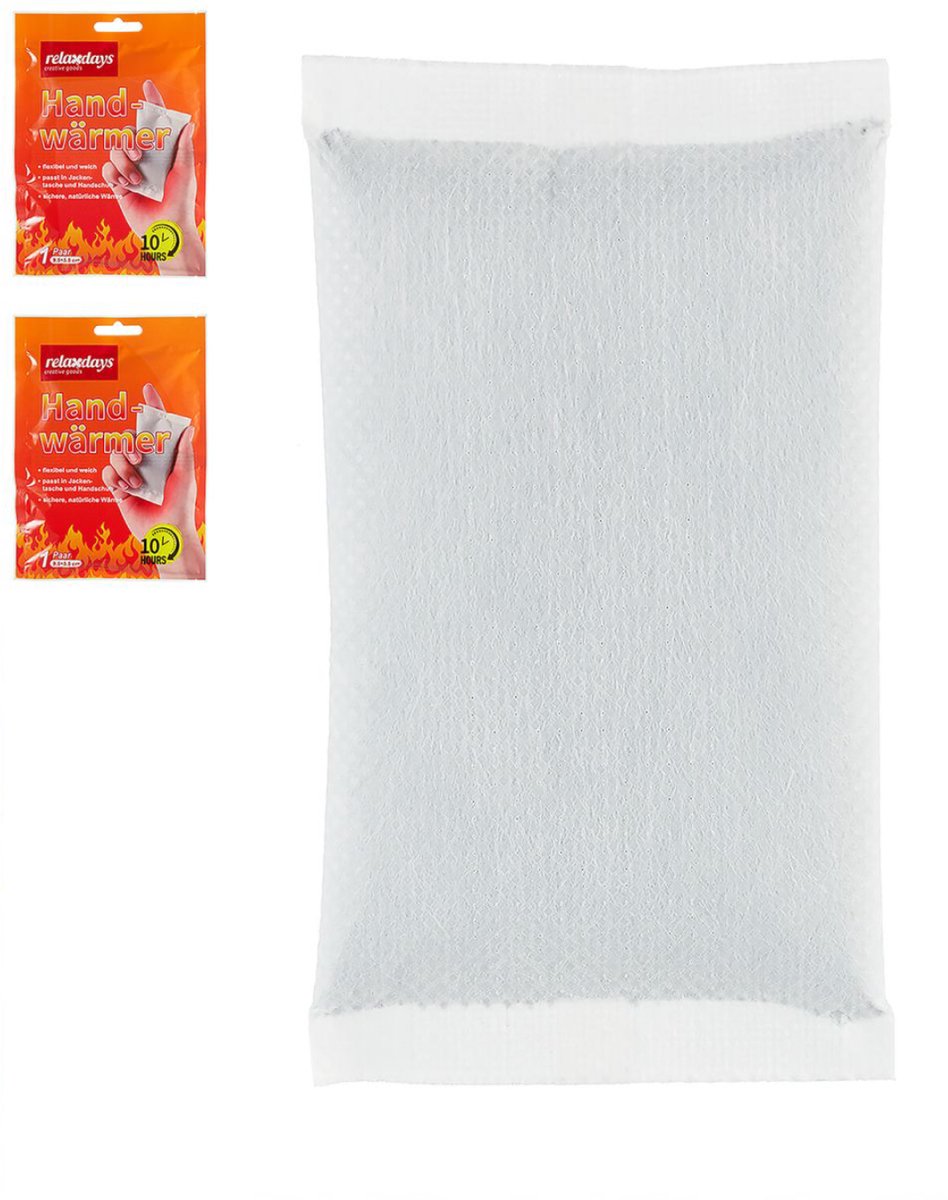 Doodadeals® – Handwarmers – Warmtepads – 1 Paar – 10 Uur Warmte – Tegen Koude Handen en Vingers
