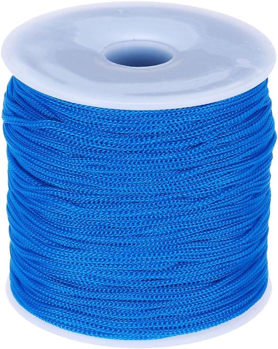 Allecto plus - Polypropyleen touw 1 mm, 100 m, gevlochten, nylon
