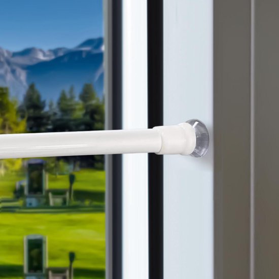 COM-FOUR® 12x zelfklevende gordijnhaken voor gordijnroedes, Vitra-roedes - zelfklevende haken