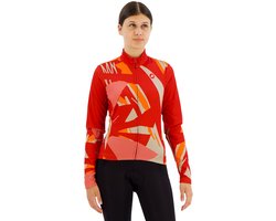 Castelli Tropicale Trui Met Lange Mouwen Rood S Vrouw