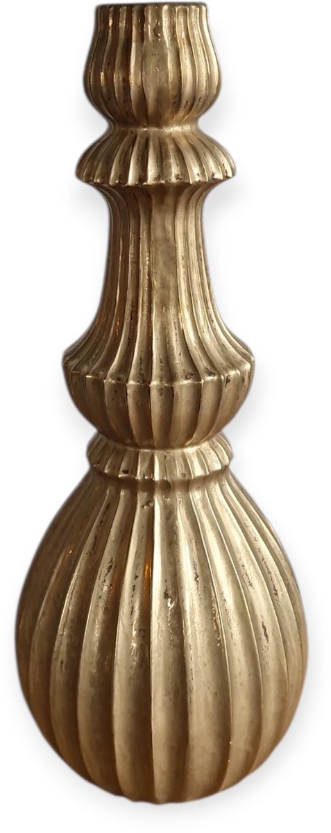 DK design Daan Kromhout - Vaas - Bloemenvaas - Majestic - Goud - Keramiek - XL -28x57cm DK Design