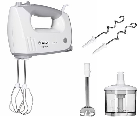 Bosch MFQ36480 Ergomixx - Handmixer - 450W - Wit