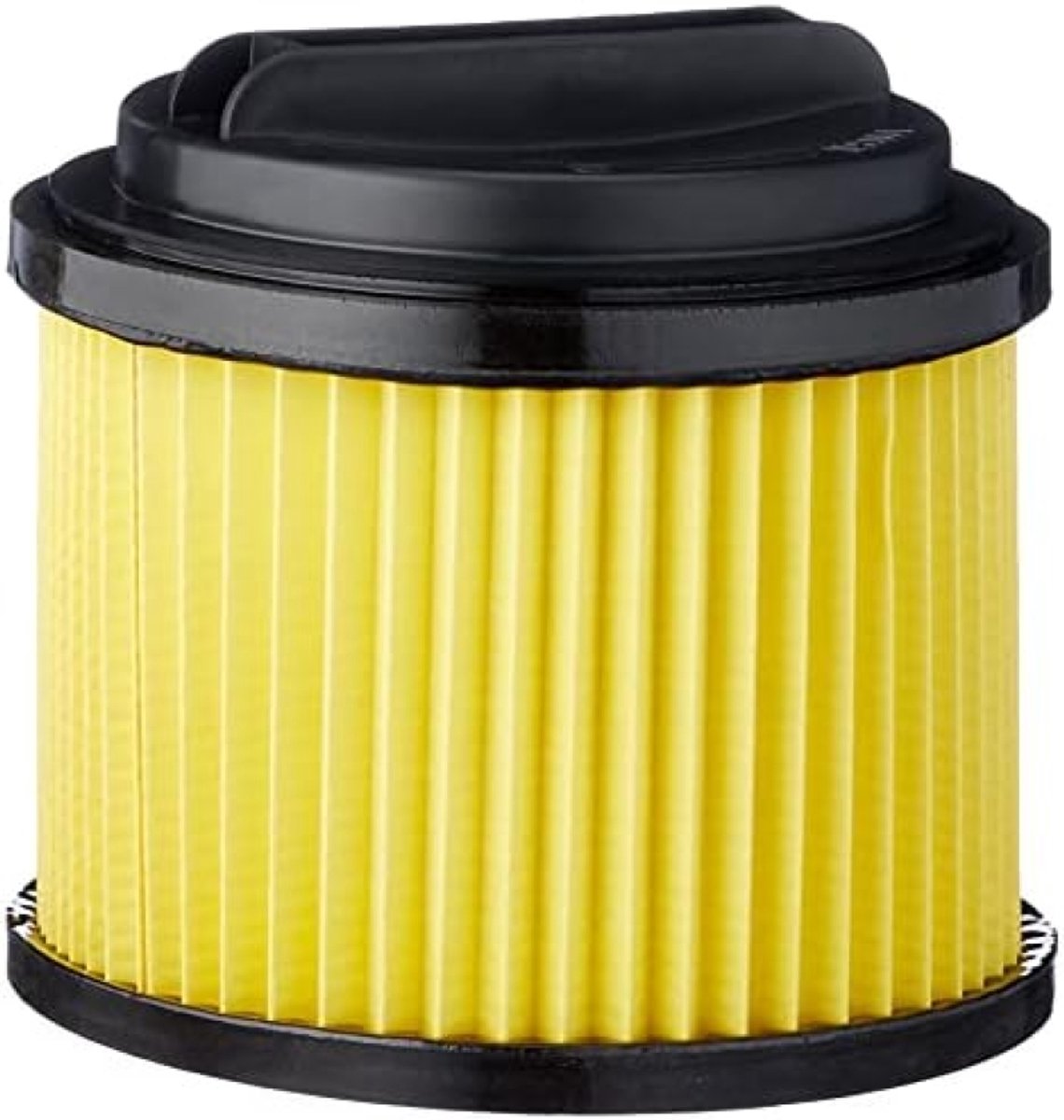 Origineel vouwfilter met schroefdeksel voor nat-droogzuigers - 150 mm diameter - Stofbescherming voor stofzuigermotor - Geschikt voor droog zuigen - Allergievriendelijk filter