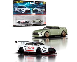 Hot Wheels Premium Car Culture et Van 2 - Nissan GT-R Nismo GT3 en Nissan GT-R R35
