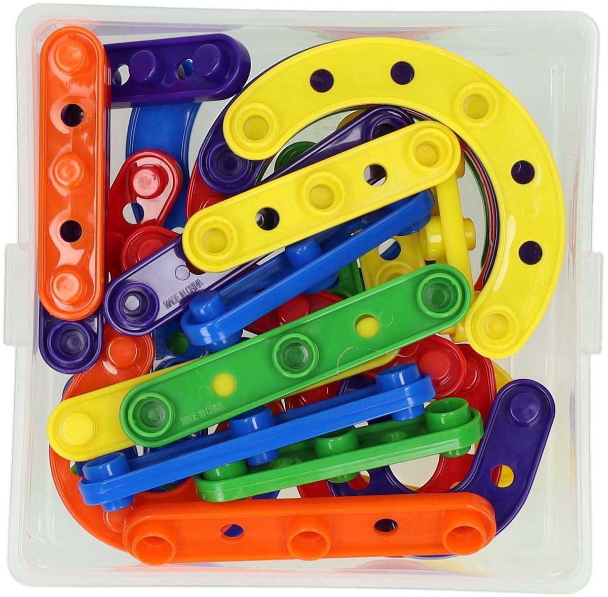 Gekleurde Bouwstaafjes - 30dlg.