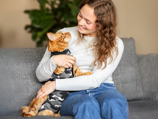 Suitical Recovery Suit Kat: Maat XXS - Zwart camouflage