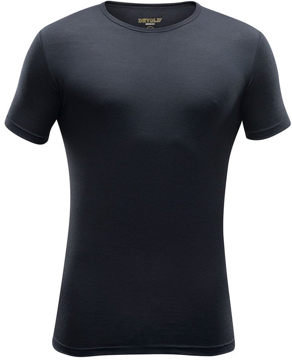 Devold Breeze T-Shirt Heren, zwart Maat M
