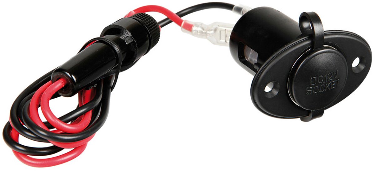Inbouwsocket 12/ 24 Volt
