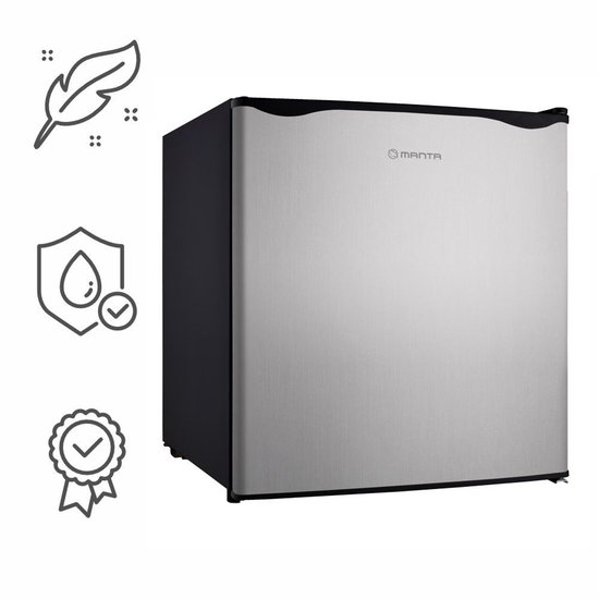 Manta MM515PSL - Barmodel koelkast - Zilver van Manta — afbeelding 4