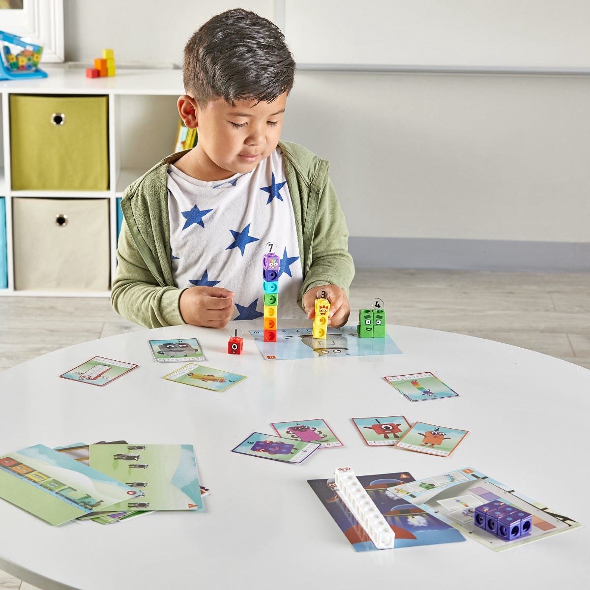 Learning Resources MathLink® Cubes Numberblocks® 1-10 Activity Set - 3+ — afbeelding 6