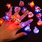 24-pack LED-verlichting Bumpy Rings Feestartikelen Voor Kinderen Prijzen Box Speelgoed Voor Verjaardag Klassikale Beloningen Schatkist Prijzen Speelgoed Glow Feestartikelen