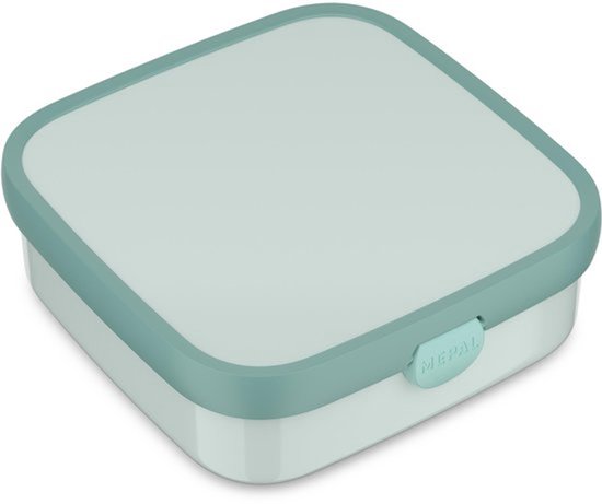 Mepal Bento Lunch Box Grand Campus - 2x 200 + 1250 ml - Comprend 2 boîtes bento amovibles et étanches et une fourchette - Unicorn Glow